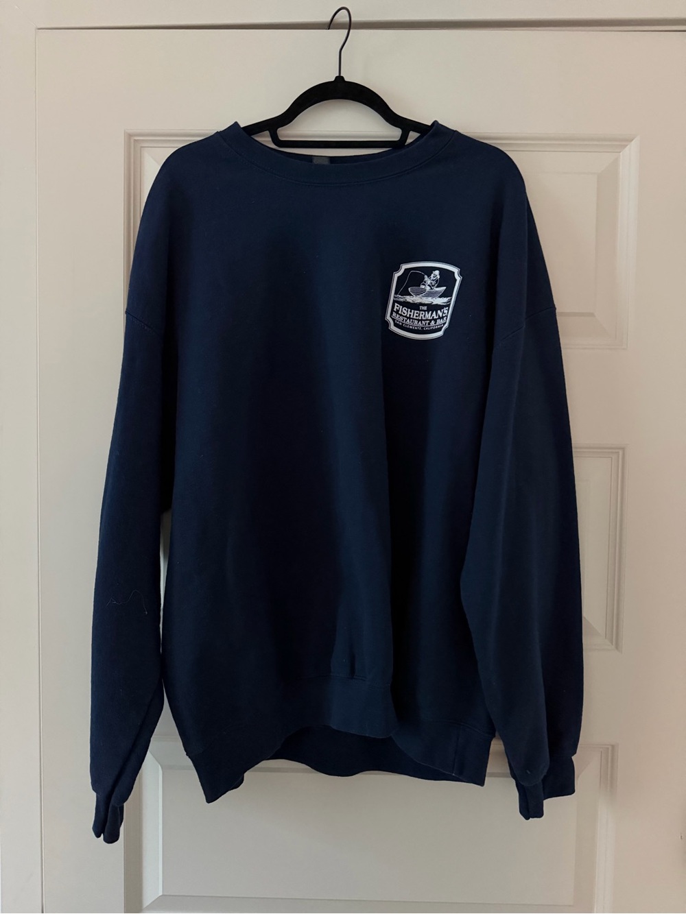 Navy Crewneck Sweatshirt - San Clemente